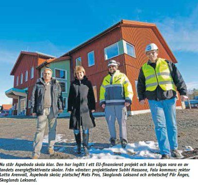 Aspeboda skola slår energirekord