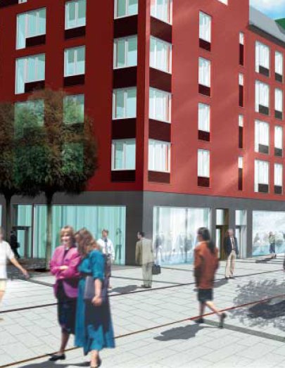 Flyttdags- till ny lägenhet i city