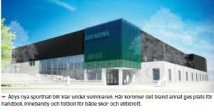 Åbys nya sporthall