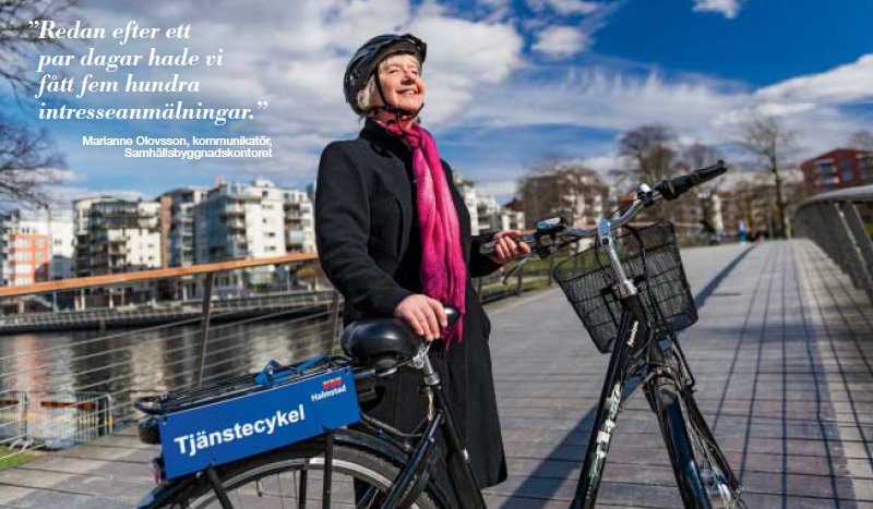 ELCYKLAR  FÅR BILISTER ATT SLÄPPA RATTEN