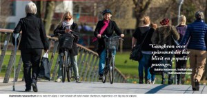 GÅNGBRON ÖVER SPÅROMRÅDET