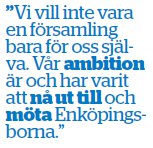 Möta Enköpingsborna