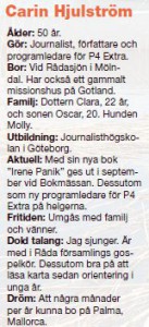 Carina Hjulström,