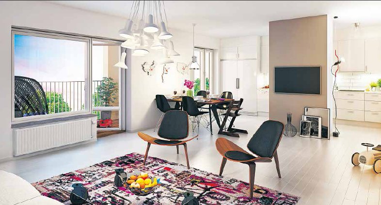 Inredningsval i framkant