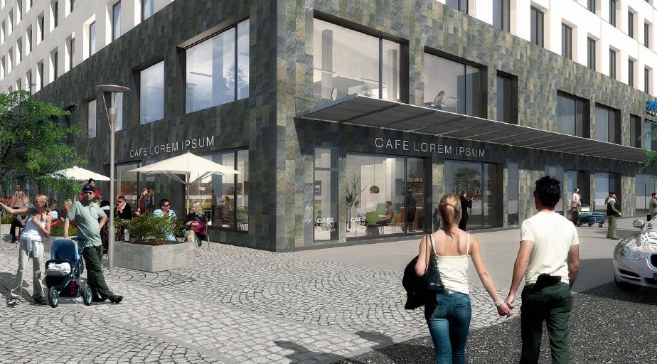 Hotell, kontor och nöjen i nya DYNAMISKA KVARTER