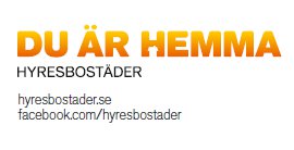 Du är hemma- Bostäder