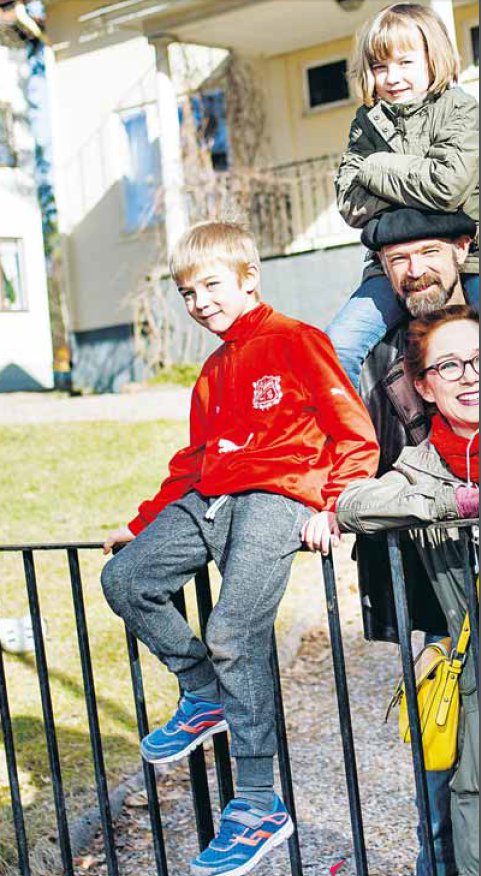 Familjen Danielson flyttade från Stockholm Hittade sin plats i Arvika