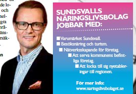 NÄRINGSLIVSKLIMAT PÅ UPPGÅNG EN VÄG IN