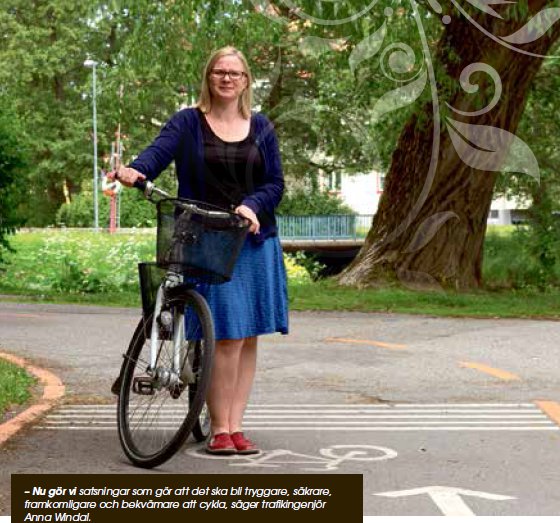 Storsatsning på cykeln 15 huvudcykelleder på gång
