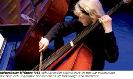 Kulturskolan 60 år- Unik satsning på ensembler och orkestrar