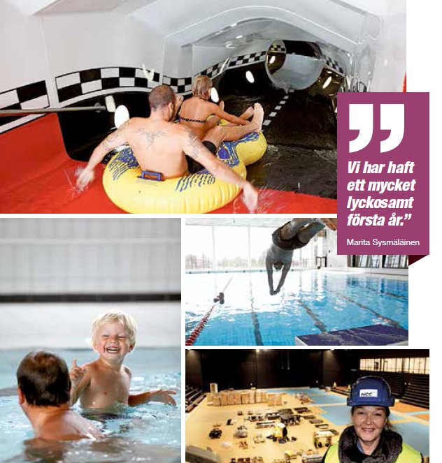 NYA MATCHARENAN INVIGS I JANUARI – BADHUSET REDAN STOR SUCCÉ