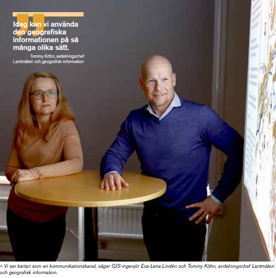 Du bor i GIS-huvudstaden