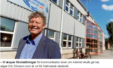 Bygger samhällsnät som funkar utan internet