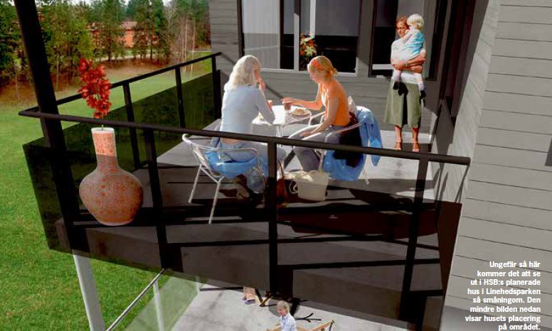 HSB bygger nytt vid  Linehedsparken