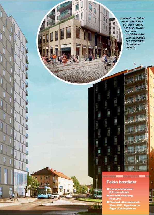 Ulla Jacobssons plats- kraftigt tillskott av nya bostäder