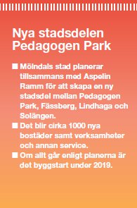 Pedagogen park fakta