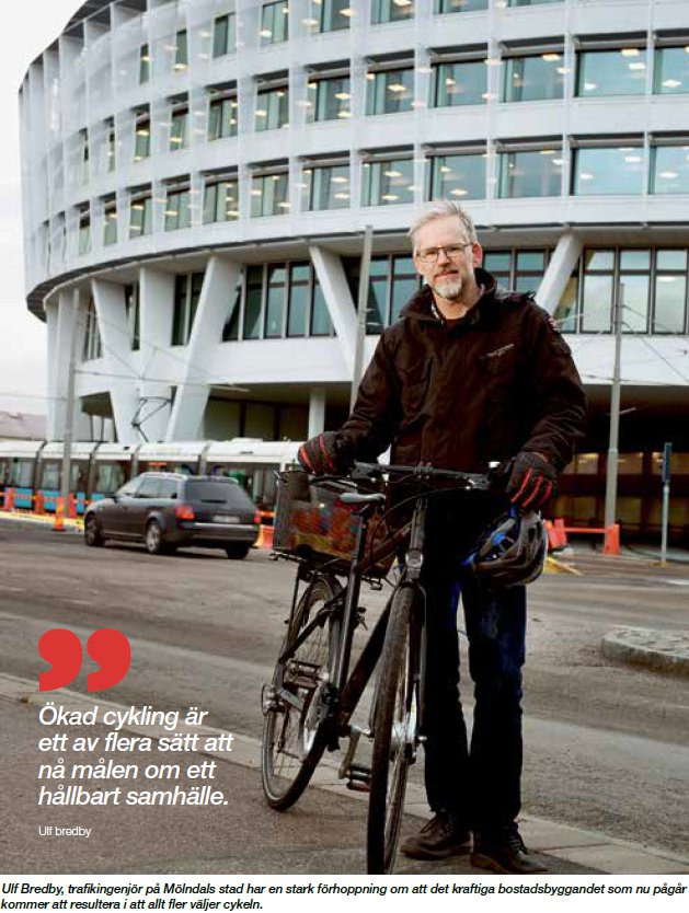 Nu ska cykeln få ta plats