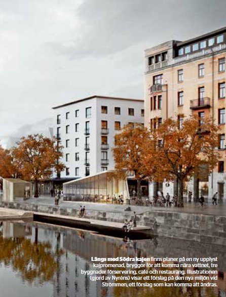 Norrköping vid Strömmen ” Nu skapar vi en unik vattennära mötesplats att njuta av