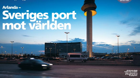 Arlanda- Sveriges port mot världen