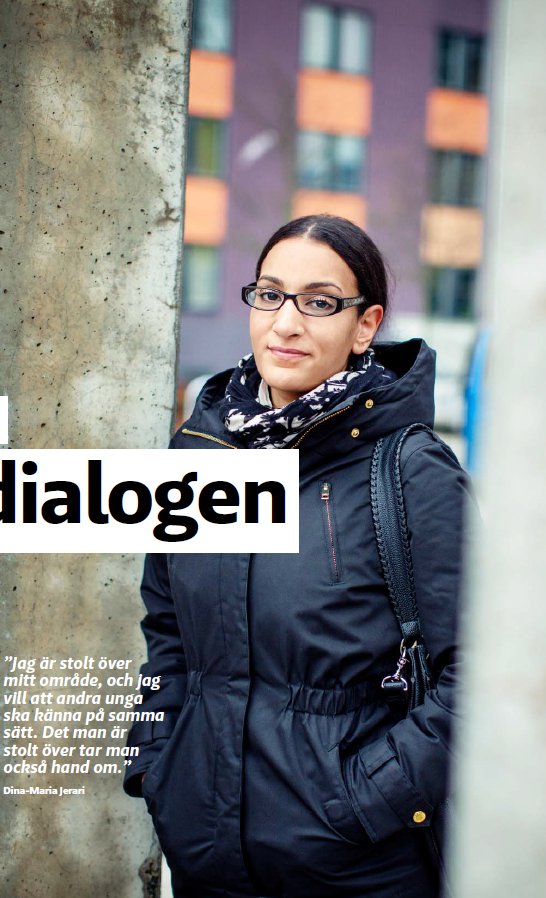 Hon är Flemingsbergs röst i medborgardialogen