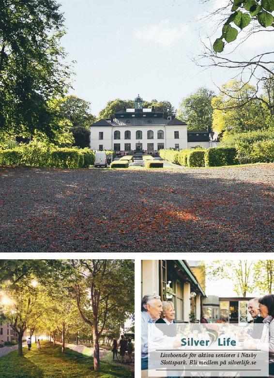 NU SLÅR VI UPP PORTARNA TILL NÄSBY SLOTTSPARK.