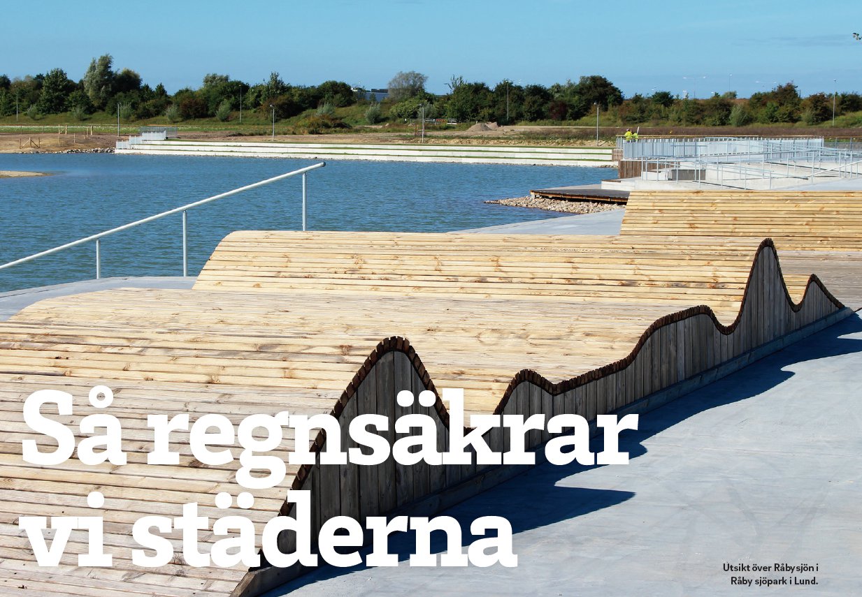 Så regnsäkrar vi städerna