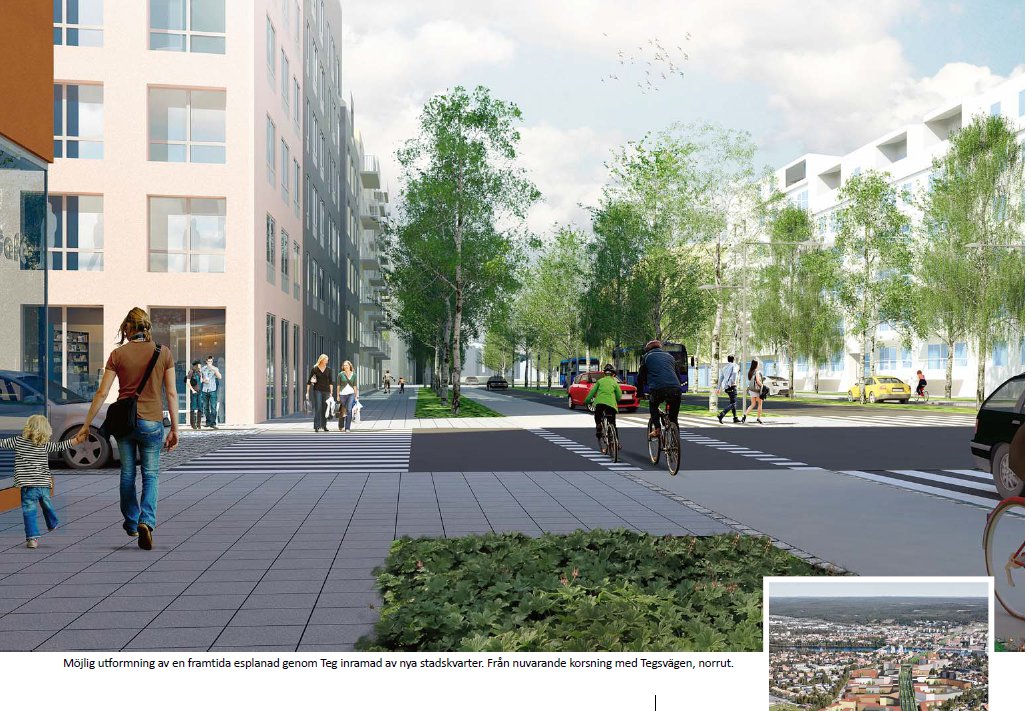 Ringleden ger Umeå bättre miljö och nya bostäder