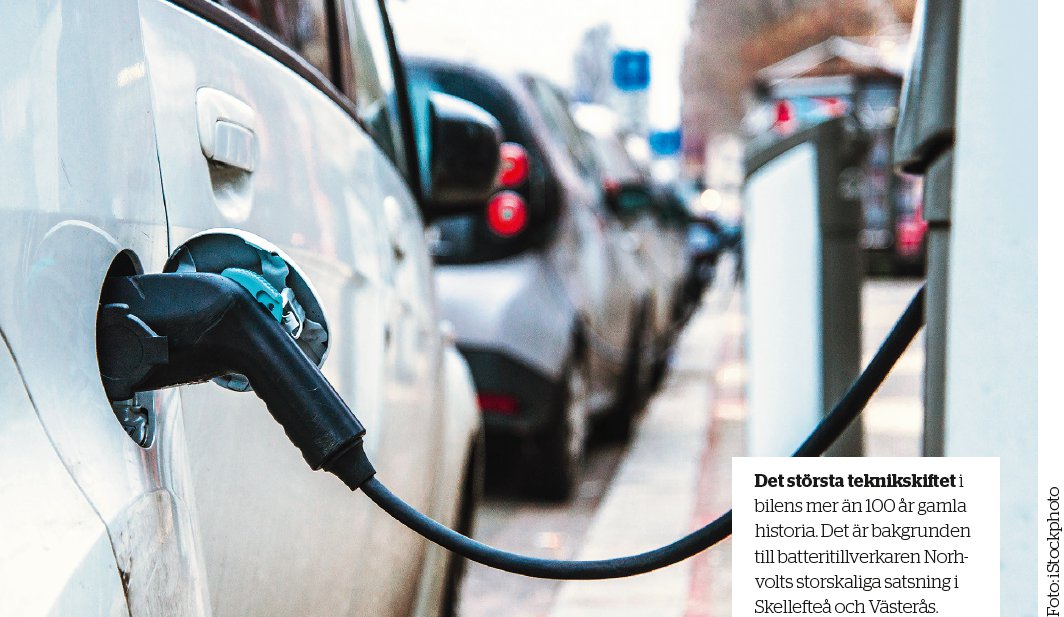 Northvolt storsatsar på svenskproducerade batterier för europamarknaden