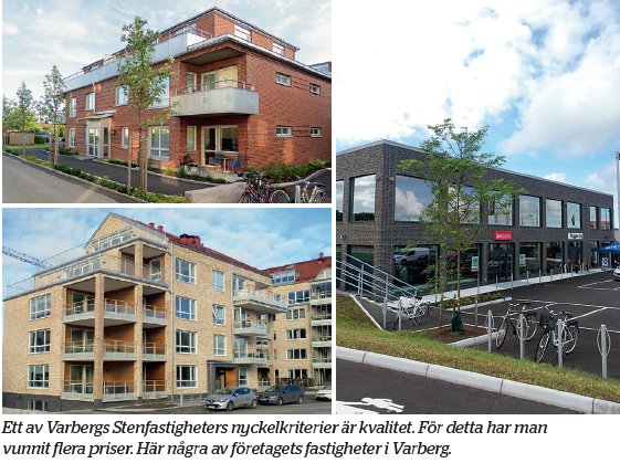 Varbergs Stenfastigheter Ett kvalitetsboende med kunden i fokus