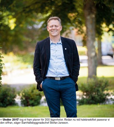 Fortsatt högtryck på bostadsfronten