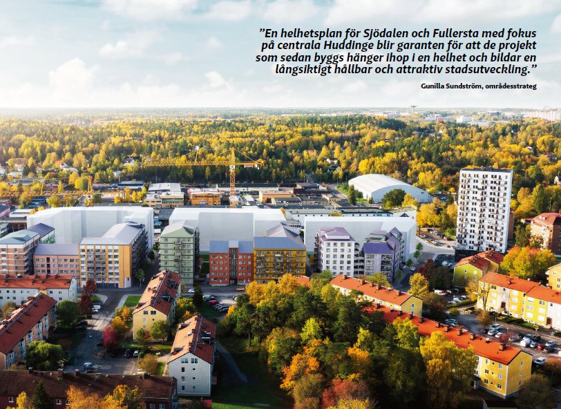 Stadens centrum växer