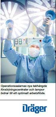 Våra produkter har räddat liv sedan 1889