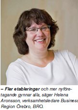 Business Region Örebro Vårt upplägg är ganska unikt i Sverige