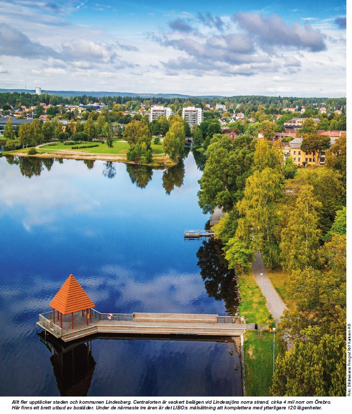 Välkommen till sjöstaden Lindesberg
