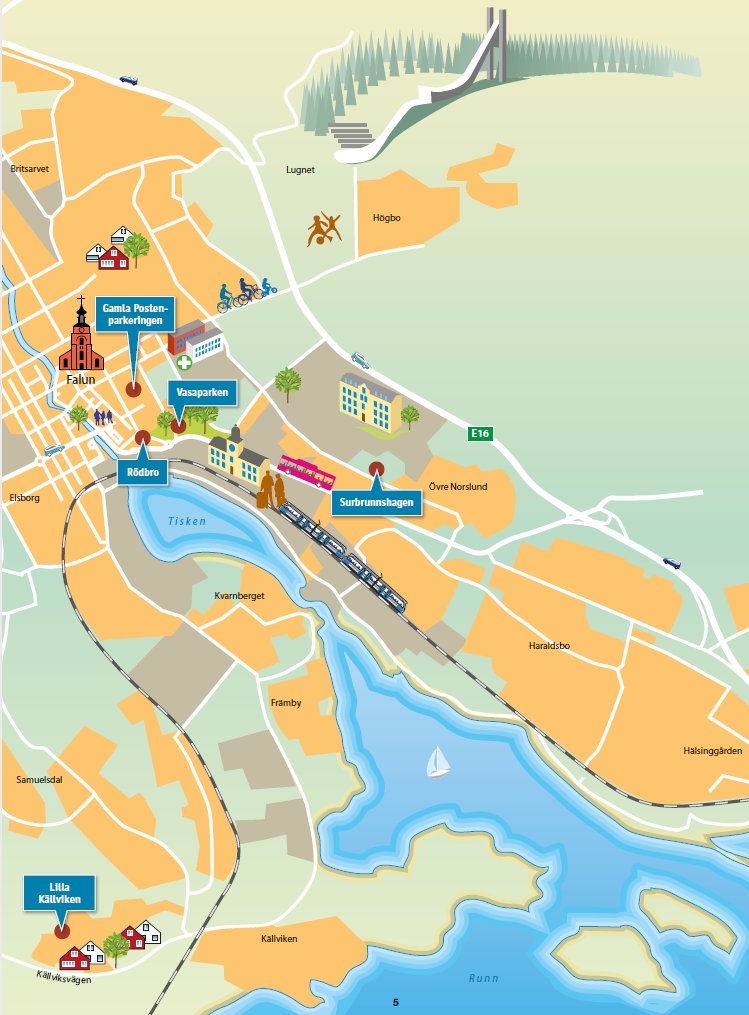 Falun växer med nya attraktiva bostäder i bra lägen