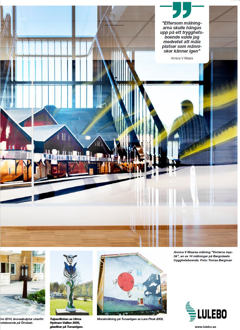 Konst för välmående i boendet