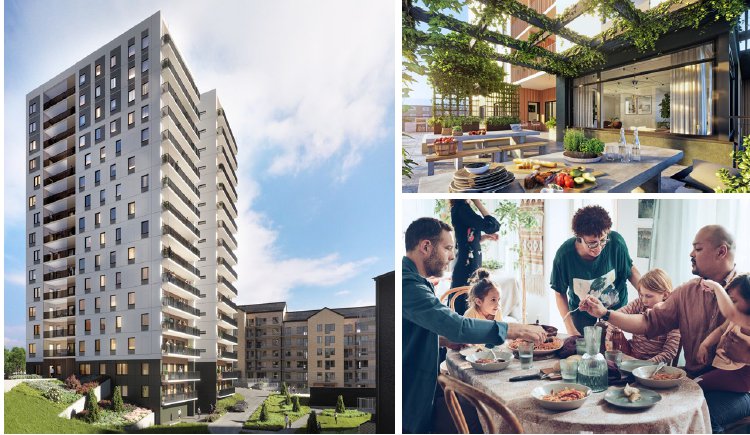 Kvarnbytornet skapar ett socialt grannskap – på höjden