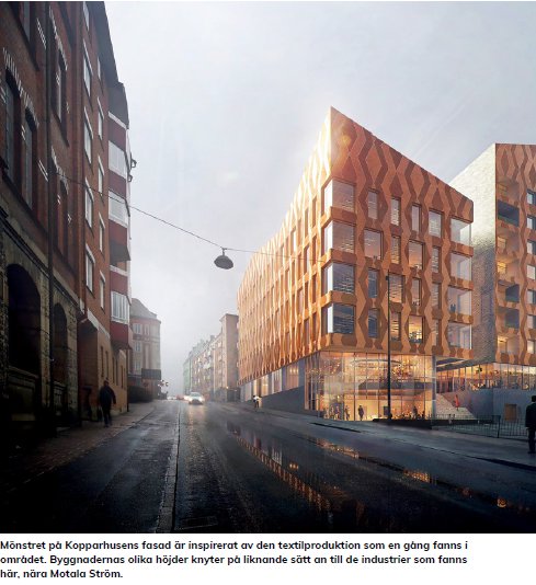 Kopparhusen – modernt stadskvarter på historisk mark