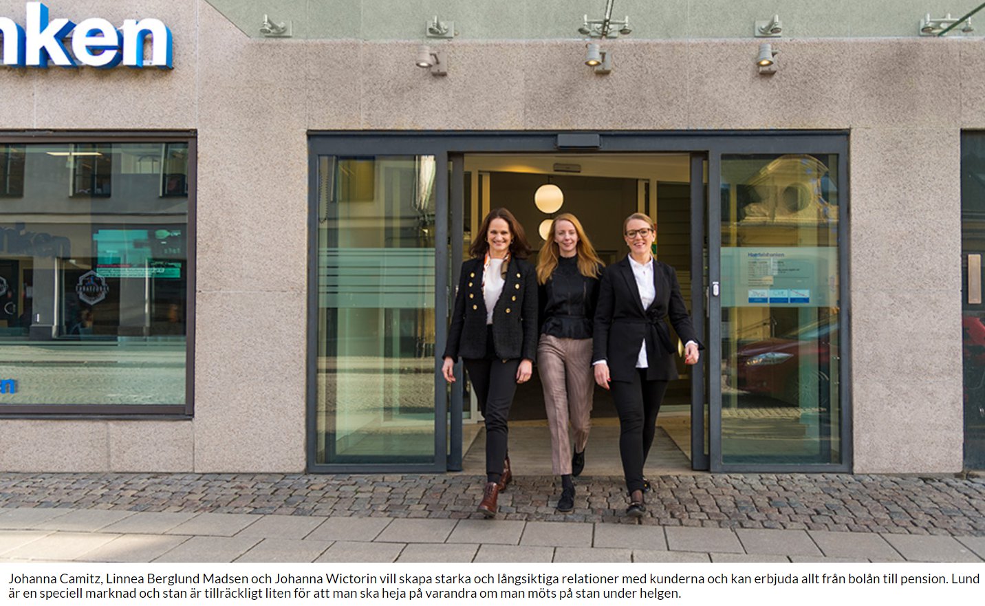 ”Närheten till kunden finns i Handelsbankens DNA”