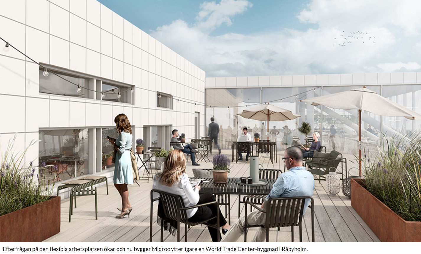 Nu växer World Trade Center i Lund