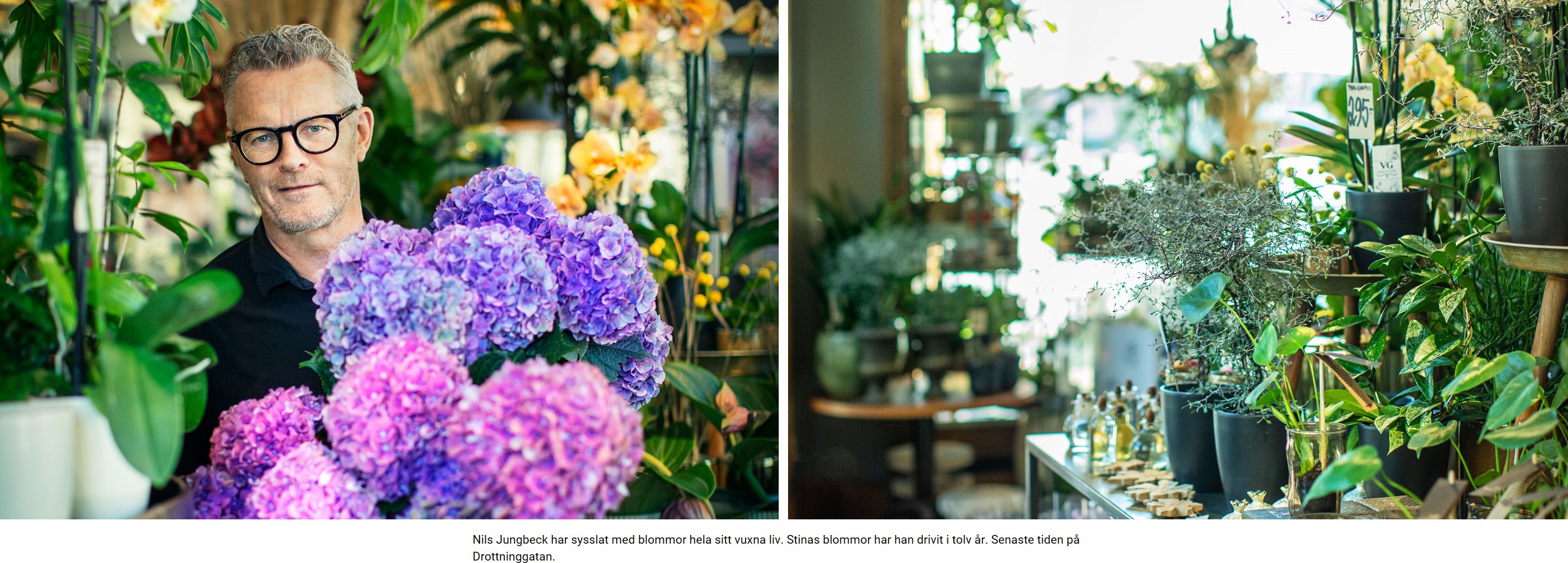 City lockar med affärer, restauranger och kaféer