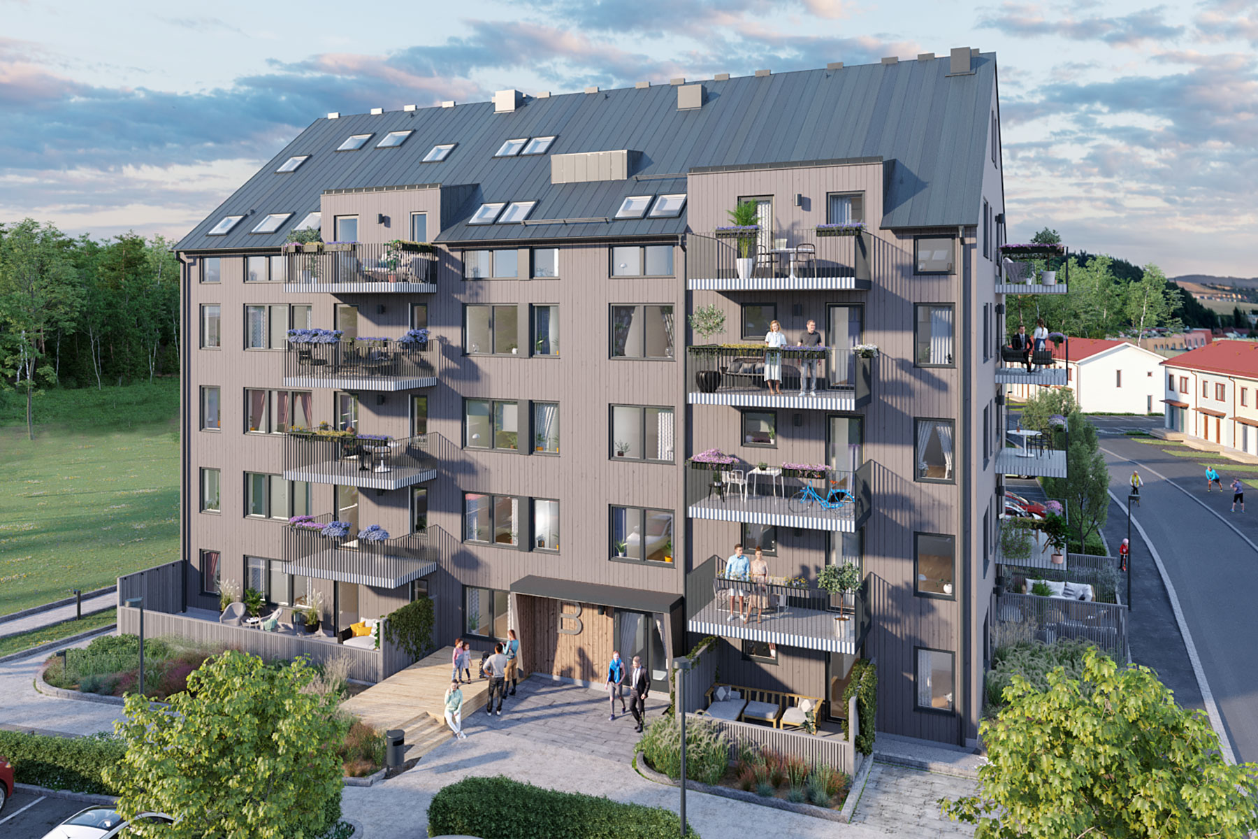 Kerstins gård – lyckligt grannskap med Bullerbykänsla