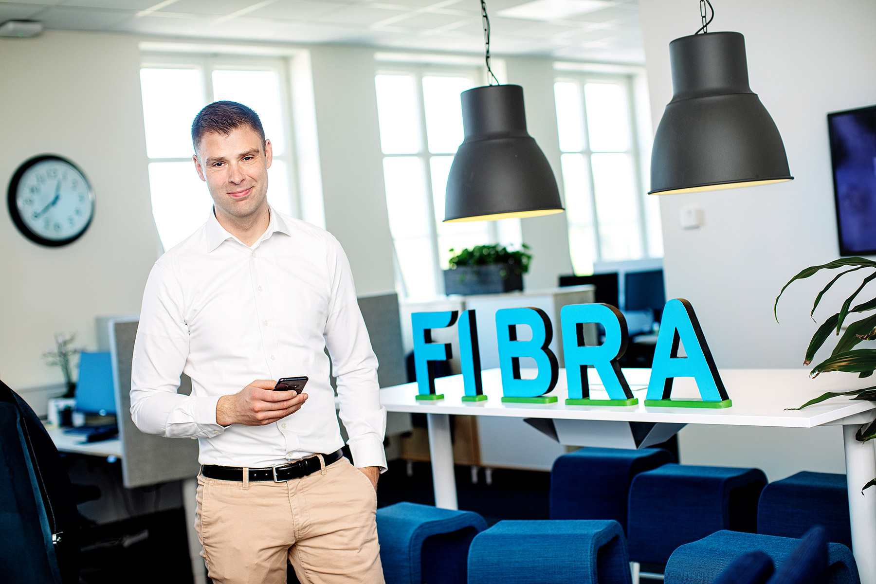 ”Fiber är en förutsättning för 5G”