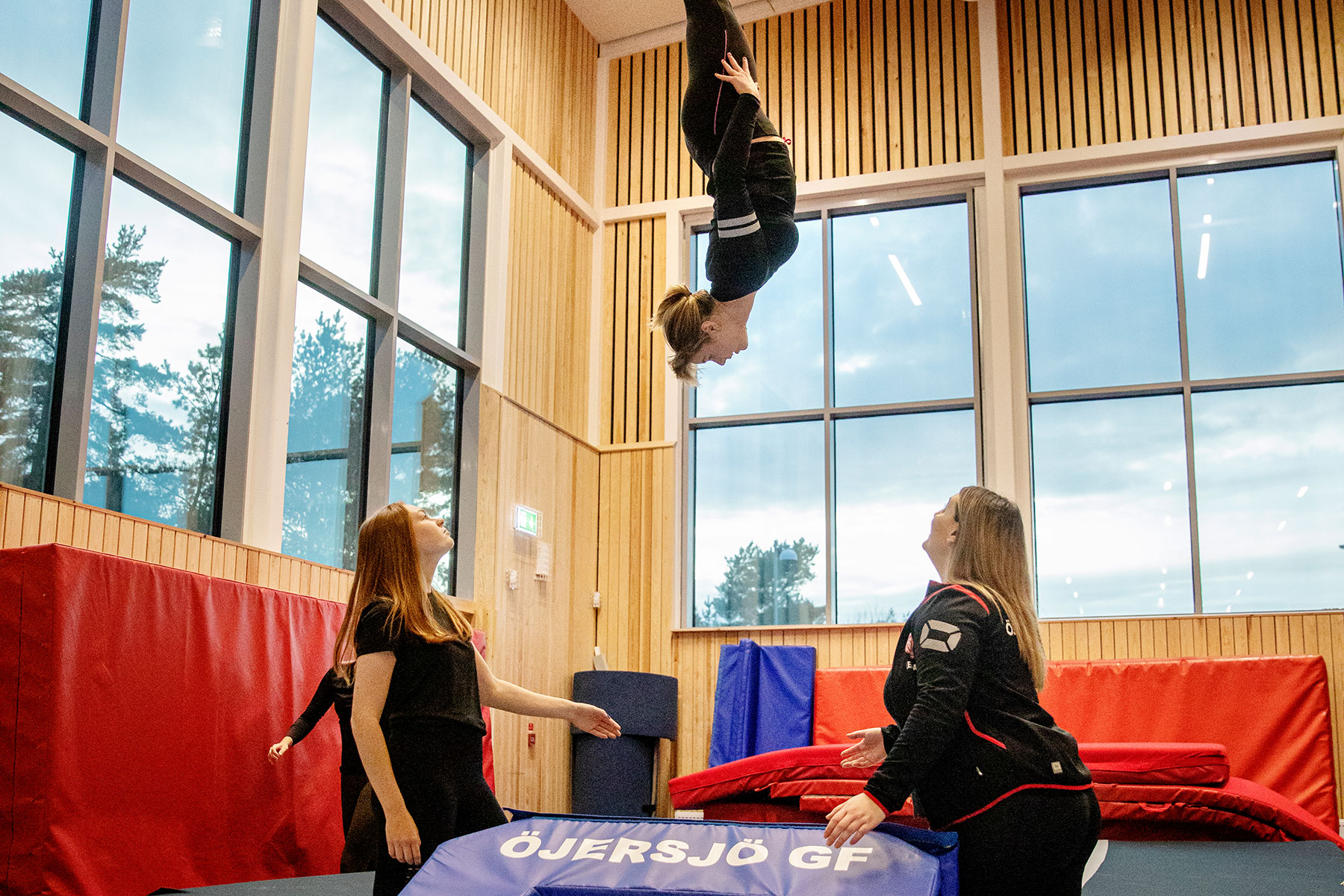 Ny idrottsanläggning med hoppgrop efterlängtad av unga gymnaster