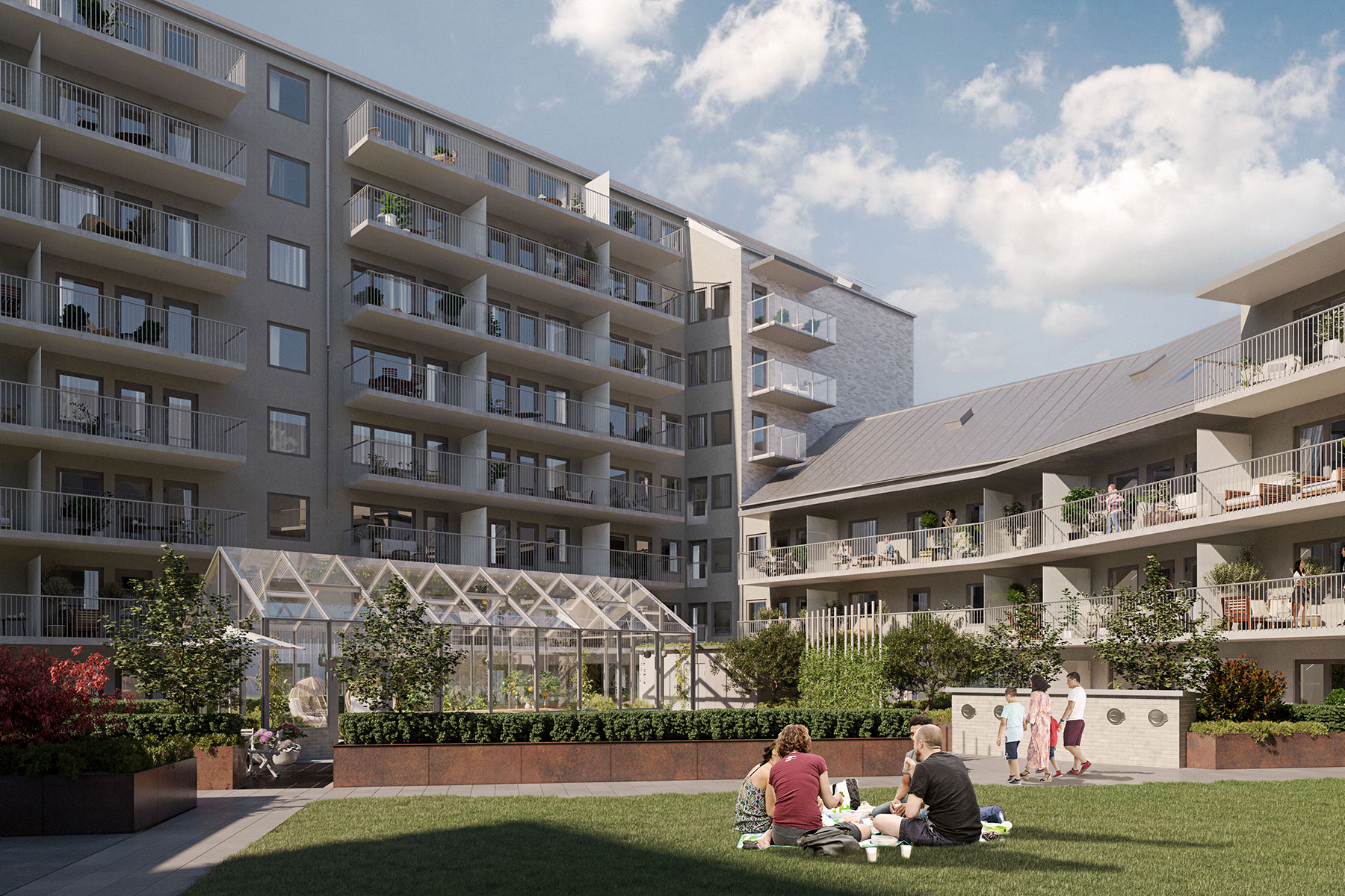 Partille Port har hela livet runt hörnet