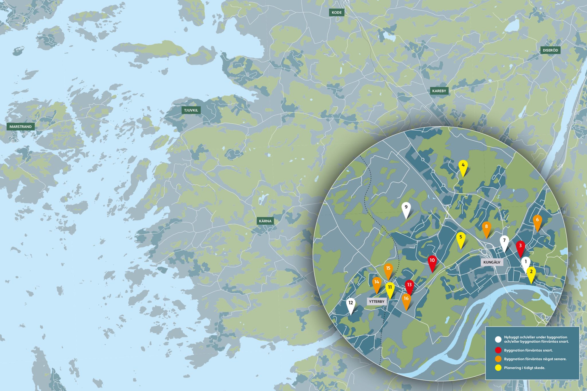 Kungälv växer och bygger nytt – över hela kommunen