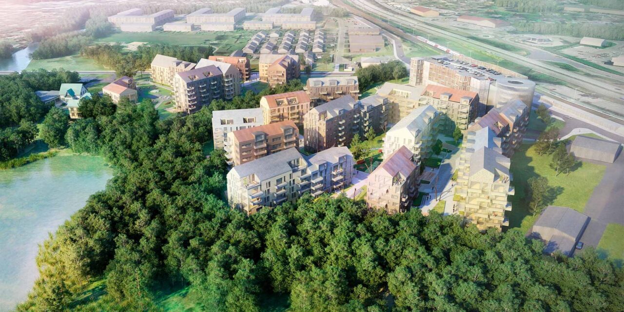 Nytt attraktivt bostadsområde planeras vid sjön Aspen