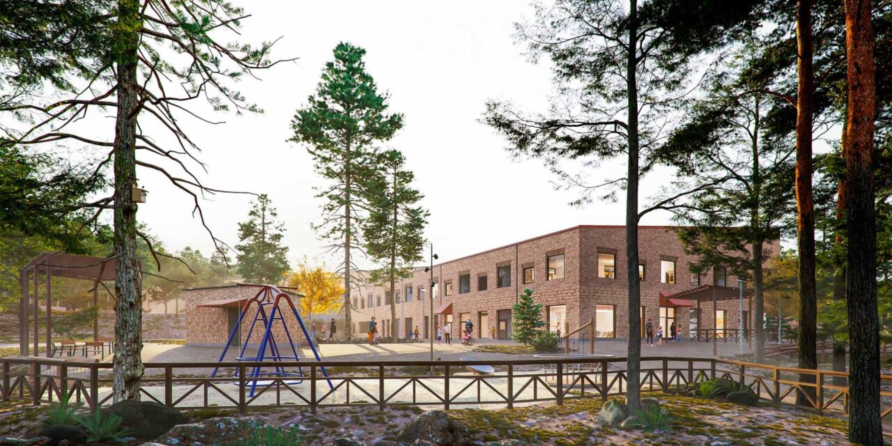 Norra Hallsås skola byggs för 800 elever