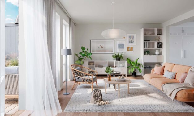 Lyckos ljusare radhus ger villakänsla