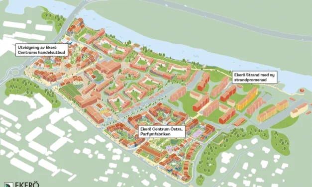 Framtidens Ekerö Mälarstad bär öns signum